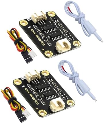 Gikfun 2PCS TDS Sensor Water Conductivity Meter, 0-1000ppm Analog Output Sensor by Gikfun