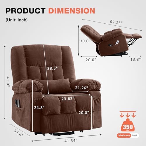 MAHOMICO Power Lift Recliner Chair - Image 2