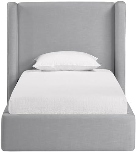 Meridian Furniture B1282Grey-T Kendall Collection Modern | Contemporary Twin Bed - Image 4