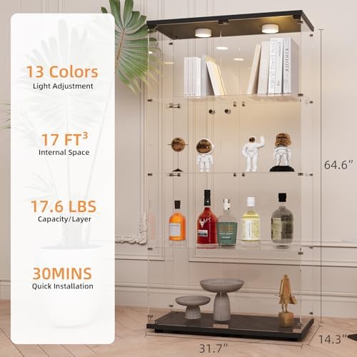 LFT HUIMEI2Y 4-Tier Glass Display Cabinet - Image 2