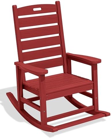 SERWALL HDPE Outdoor Rocking Chair by SERWALL