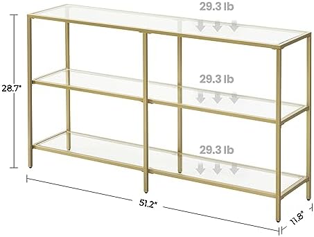 VASAGLE 51.2 Inches Console Table - Image 3