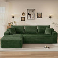 108" L Shaped Cloud Boneless Sectional Couches by Unknown