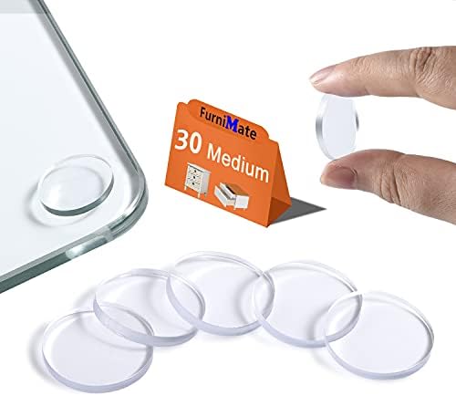 Glass Table Top Anti Slip Pads-Glass Table Top Bumpers by FurniMate