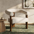 VKNOW Barrel Accent Chair, Vanity Chair by VKNOW