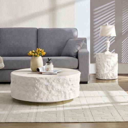 35.43" Round Coffee Table Set of 2 - Image 4