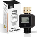 MOES Water Flow Meter, Measure Gallon/Liter Consumption and Flow Rate by MOES