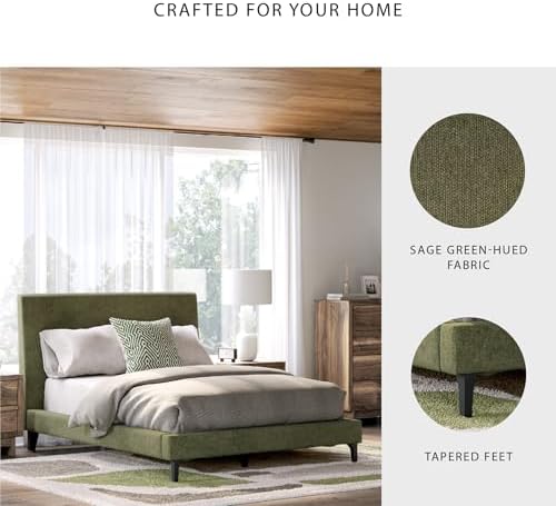 Signature Design by Ashley Darcalli Full Upholstered Bed Frame, No Box Spring - Image 5