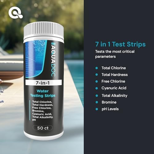 AquaDoc 7-in-1 Pool, Spa & Hot Tub Test Strips - Image 2