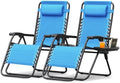 Homall Zero Gravity Chair Adjustable Folding Lawn Lounge Chairs Outdoor Lounge by Homall