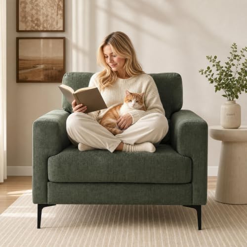 Oversized Accent Chair Armchair by IMMULIZEHOME