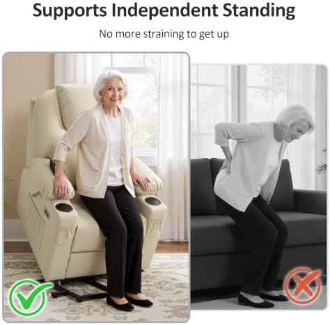 MCombo Power Lift Recliner Chair - Image 4