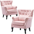 Set of 2 Mid Century Modern Accent Chair by DMFurniture