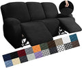 YEMYHOM 8 Pieces Stretch Recliner Sofa Cover Latest Jacquard Reclining Couch by YEMYHOM
