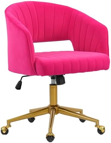 KCC Vanity Chair Velvet Desk Chair by KCC