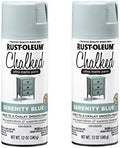 Rust-Oleum Chalked Ultra Matte Serenity Blue Spray Paint by Rust-Oleum