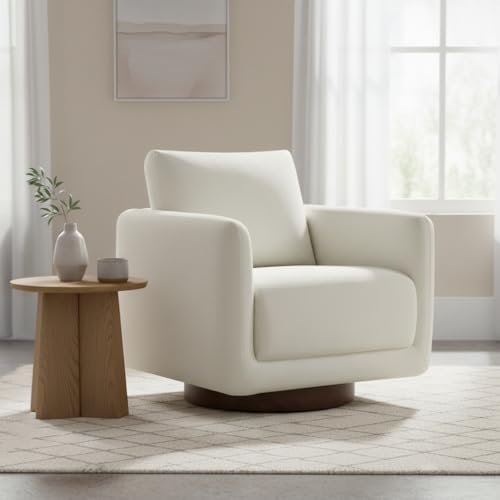 KISLOT Swivel Barrel Accent Chair - Image 3