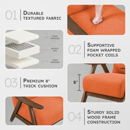 Lexicon Mid Century Modern Accent Chair - Image 4