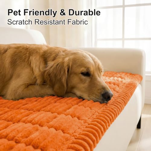 Smiry Couch Cover for Dogs, Non Slip Washable Fall Sofa Protector for Pets - Image 4