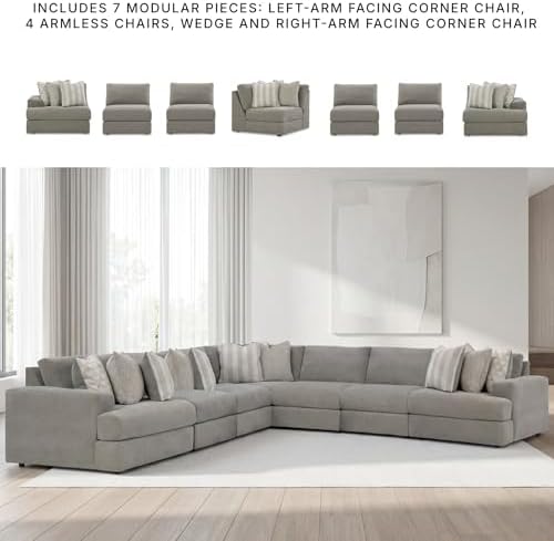 Signature Design by Ashley Avaliyah 7-Piece Modular Sectional Sofa - Image 5