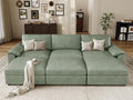EASE MOOSE Modular Sectional Sofa Bed, Sectional Couch Sleeper by EASEMOOSE