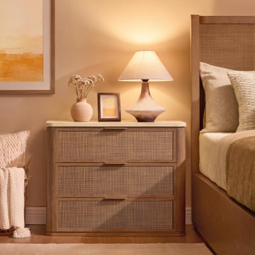 Night Stand, Rattan Nightstand - Image 5