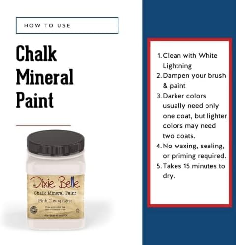 Dixie Belle Paint Company Chalk Mineral Paint - Image 3