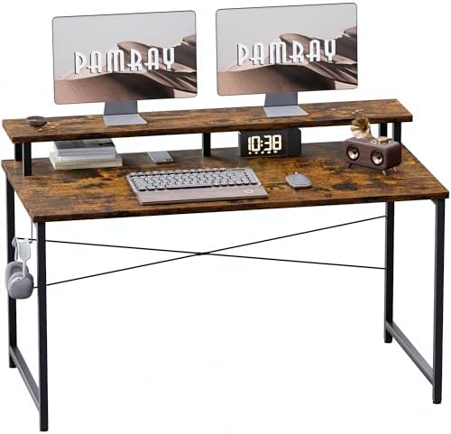 Pamray 47 Inch Small Computer Desk by PAMRAY