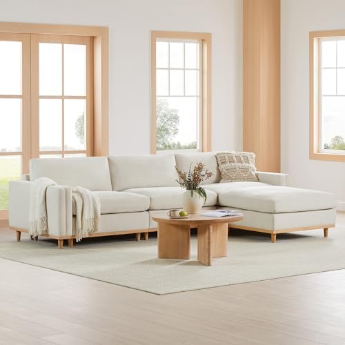 CHITA 118” Super Large Sectional Modular Sofa, Down Filled, 4 Seat - Image 4