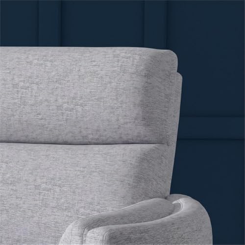 Pemberly Row XL Extra Wide Power Glider Recliner in Mineral - Image 3