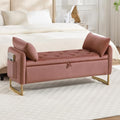 48" End of Bed Bench, Modern Storage Bench by HOMYKA