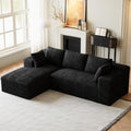 ONEMMLION 96" L-Shaped Cloud Boneless Couch Sofa by ONEMMLION