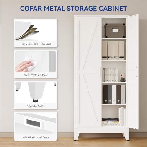 COFaR Metal Pantry Cabinet - Image 6