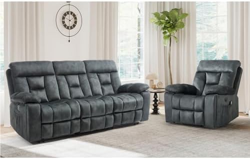 CANMOV Recliner Sofa Set, Power Lift Recliner by CANMOV