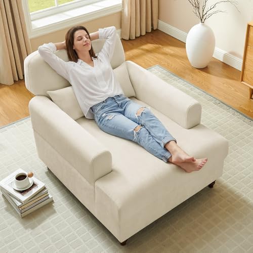 Oversized Chaise Lounge Chair - Image 5