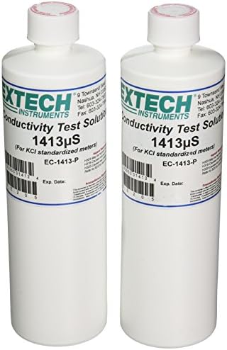 Extech EC-1413-P 1413 uS Conductivity Standard Solution, 2 Bottles by Extech