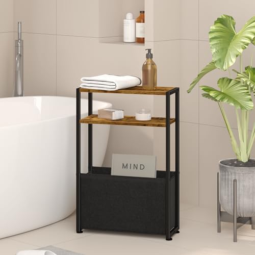 Leomonio Narrow Side Table, Slim Night Stand - Image 6