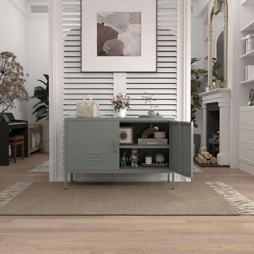 IRONFFICE Metal Storage Cabinet, Low Storage Cabinet - Image 4