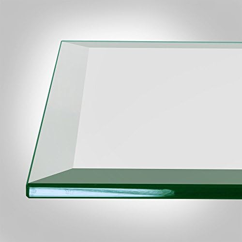 Dulles Glass 16 inch Square Glass Table Top - Image 5