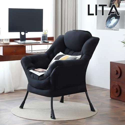 LITA Lazy Chair, Comfy Accent Reading Chair - Image 2
