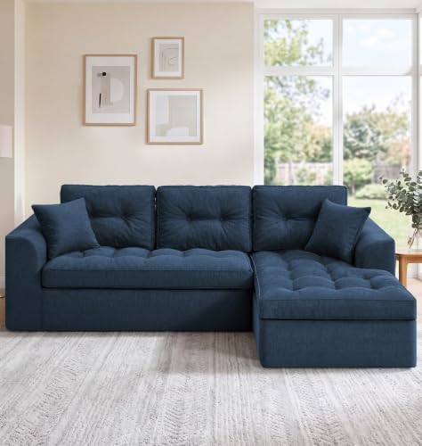 Hobestluk 105'' Boneless Couch Modular Sectional Sofa by YourHomeDeservesMore