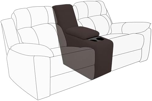 Easy-Going 2-Piece Recliner Console Cover Chocolate by Easy-Going