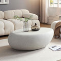 JUSTONE 43.31 Modern Oval Coffee Table by JUSTONE