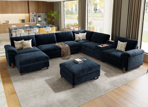 SITJOY Cloud Couch Sectional, 6 Seater by SitjoyComfortableSitting