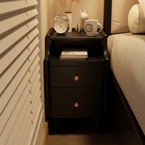 AQIMUELE Wood Nightstand, Bedside Table - Image 6