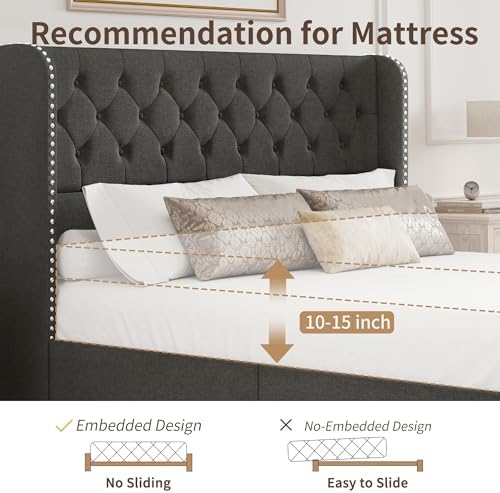 BRELTAM King Size Bed Frame - Image 6
