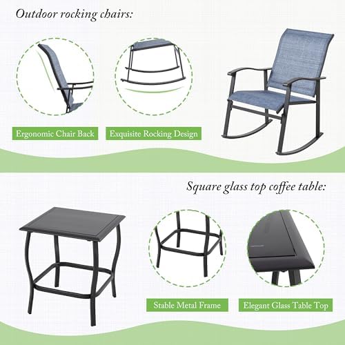 Shintenchi Rocking Chair Outdoor - Image 5