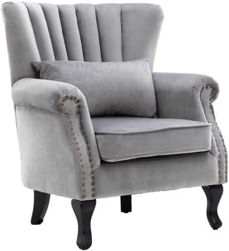Velvet Accent Chairs Set of 2 - Image 4