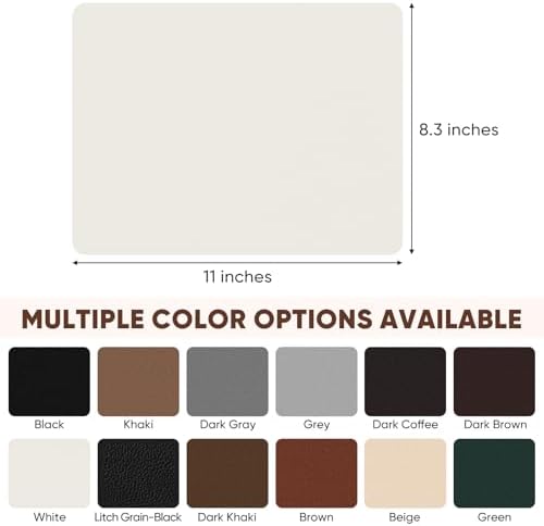 Leather Repair Patch Self Adhesive, 8.3″ x 11″ Vinyl Patch Kit, Leather Repair - Image 2