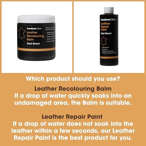 Furniture Clinic Leather Complete Restoration Kit, Medium Brown, 5 Piece - Image 5